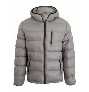 Blouson aviateur en toile décontracté pour hommes High Street hiver chaud respirant coupe-vent vêtements d'extérieur à capuche - Product Image 5