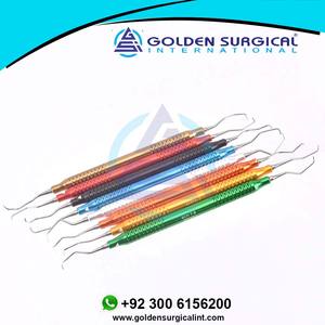 ชุดเครื่องมือทันตกรรมสีรุ้งเครื่องมือทันตกรรมชุดเครื่องมือทันตกรรมสำหรับใช้ในช่องปากอุปกรณ์ขูดหินปูน6ชุด - Product Image 3