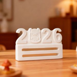 Moule en silicone pour la fabrication de décorations de Noël en forme de petit cheval, cadeau en espèces, support en plâtre - Product Image 2