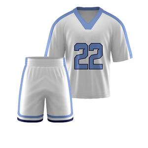 Uniforme de lacrosse sur mesure de qualité supérieure, vente en gros, concevez votre propre uniforme, manches courtes, vêtements d'équipe, uniforme de lacrosse en stock - Product Image 4