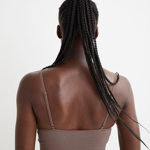 Concevez votre propre style Meilleur matériau Services OEM en gros Marque privée Bon prix Soutien-gorge de sport par sublimation pour femmes - Product Image 3