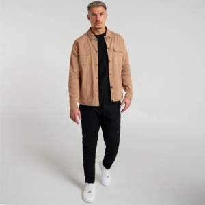 แจ็กเก็ตโอเวอร์เชิ้ตของผู้ชายคุณภาพสูงดีไซน์ทันสมัยผ้าฝ้ายทนทานสำหรับทุกฤดูกาลมีให้เลือกหลายสีและขนาด - Product Image 5