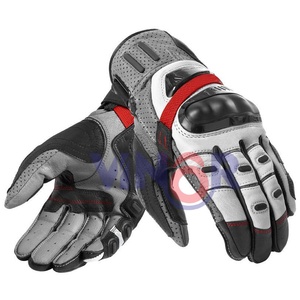 Gants en cuir de motocross en gros, technologie de tissu d'hiver, gants pour les sports de plein air, le cyclisme, la moto avec OEM - Product Image 2