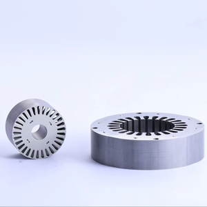 Laminaciones trifásicas de rotor de jaula de ardilla con diseño sesgado de bajo ruido de fundición a presión de aluminio - Product Image 1