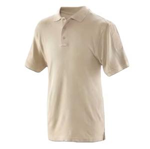 Camisetas Polo de Verano para Hombre, a la Moda, 100% Algodón, Transpirables, de Corte Holgado, con Logotipo Personalizado Impreso, Estilo Tejido Sólido - Product Image 6