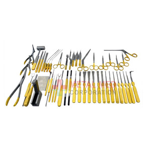 Juego de fuente manual de 82 piezas de instrumentos de cirugía de nariz y rinoplastia mayor, MM-09072025-17 por Metal Med Corporation - Product Image 1