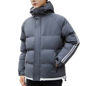 Nouveau style Veste matelassée à capuche pour homme, style décontracté, fermeture éclair, chaude, respirante, Vente chaude 2026 - Product Image 4