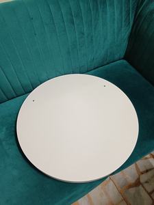 En bois fait à la main amour affichage de table lisse finition blanche bijoux comptoir d'exposition détail salle d'exposition décor présentation du produit - Product Image 2