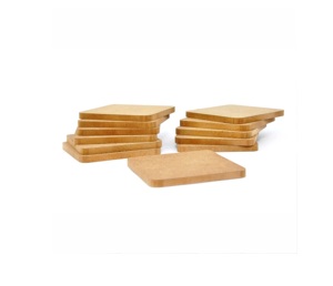 Juego de 2 Posavasos de Madera de Nogal Rústicos Clásicos, Hechos a Mano, Ecológicos, de 5 mm de Grosor, para Té y Vino, con Grabado Personalizado Disponible - Product Image 5