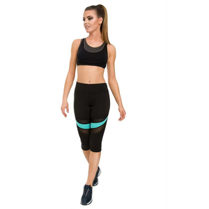 Ensemble d'entraînement deux pièces grande taille pour femmes comprenant des leggings de yoga respirants soutien-gorge de sport push-up séchage rapide confort léger - Product Image 4