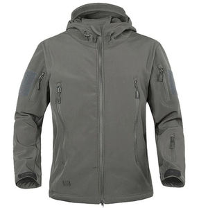 Vestes coupe-vent pour hommes personnalisées en matériau de meilleure qualité Softshell-Vestes coupe-vent imperméables en gros - Product Image 5