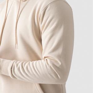 Veste à capuche pour hommes à la mode Logo personnalisé Pull à capuche en polaire pour une salle de sport quotidienne Vêtements d'extérieur OEM/ODM disponibles - Product Image 5