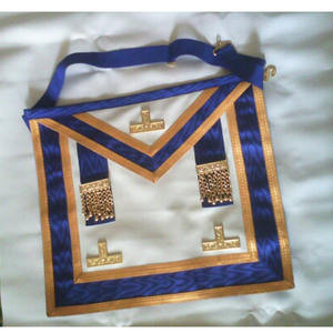 Delantal de vestido de piel de cordero Provincial y conjunto de cuello delantal en cinta de tela de cuero bordada con costura de punto de cruz 2025 - Product Image 1