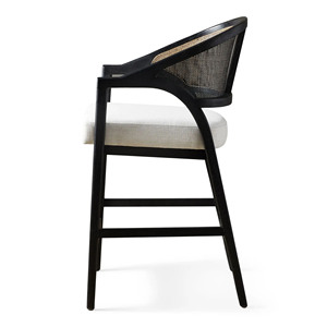 Sillas de Bar de Madera Maciza de Estilo Nórdico para Restaurante Comercial, Taburetes Altos de Cocina - Nora - Product Image 6