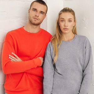 Wholesale 100% Cotton Crew Neck Embroidered Pullover Hoodie Custom Mens Crewneck Sweatshirts - Product Image 1