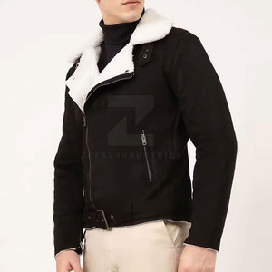 2025 mejor estilo personalizado piel sintética chaqueta Formal para hombres Slim Fit impermeable a prueba de viento invierno transpirable - Product Image 4