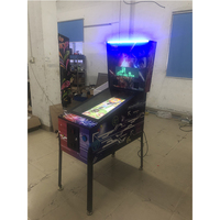Machine de jeu vidéo d'intérieur, flipper virtuel d'arcade avec lumières LED et musique, 110V/220V, 1-2 joueurs, à vendre
