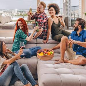 ตะกร้าหวายสานมือพร้อมถาดเสิร์ฟผลไม้สำหรับตกแต่งปาร์ตี้ในเวียดนาม - Product Image 5