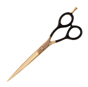 Ciseaux à cheveux avec repose-doigts couleur or pour couper et couper les cheveux - Product Image 3