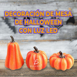 Decorazioni per Tavolo di Halloween con Luci LED, Atmosfera Spettrale e Festiva, Addobbi per Halloween - Product Image 3