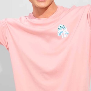 Camisetas deportivas ligeras de secado rápido para hombre, camisetas cortas holgadas con cuello redondo para entrenamiento al aire libre, patrón impreso - Product Image 5