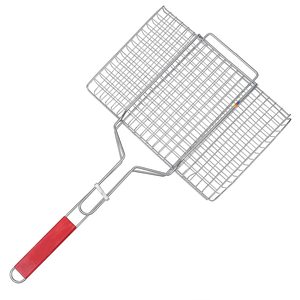 Vente chaude pas cher prix Portable Camping En Plein Air En Acier Inoxydable Amovible BBQ Barbecue Net Grill Mesh Rack - Product Image 1