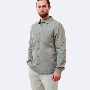 Camisas de Vestir Casuales a Rayas para Hombre, Diseño de Un Solo Pecho, Anti-Pilling, para Otoño, Suministro al por Mayor ODM - Product Image 1