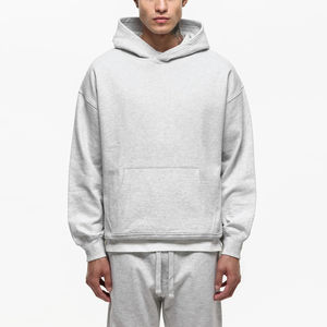 Hombres con estilo Sudaderas con capucha Algodón mezclado Personalizado Hombres Sudadera con capucha de gran tamaño - Product Image 1