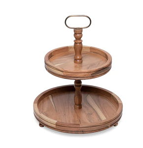 <b>Top</b> Quality Wood Cake Stand Wedding <b>Birthday</b> Dessert Table Decoration Cake Stand Best Designer - Product Image 3