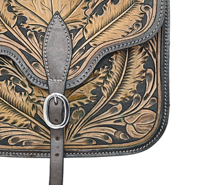 Sacs de selle de saut équestre en cuir véritable de haute qualité usinés à la main vêtements d'équitation occidentale pour chevaux - Product Image 3