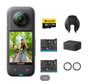 NUEVA Cámara Deportiva Insta360 X4 Original, Resistente al Agua, 8K, con Estabilización de Imagen 4K de Larga Duración, Gran Angular, para Ciclismo - Product Image 3