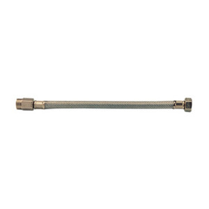 Tubo Flessibile in Alluminio Prolungato Maschio 1/2 Femmina 3/8 cm 35 - Product Image 2