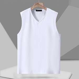 Gimnasio Fit Mens Tank Tops sin mangas entrenamiento músculo culturismo Fitness algodón verano Atlético secado rápido - Product Image 3