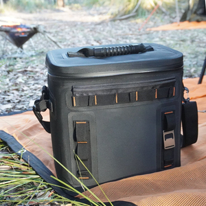 Bán buôn thời trang loại cắm trại chất lượng cao TPU cách điện mát Ba lô mềm bãi biển Ăn Trưa mềm Túi lạnh với houlder dây đai - Product Image 1