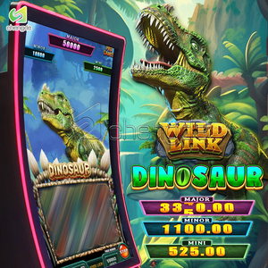 Machine de <span class=keywords><strong>jeu</strong></span> de compétences Wild Link 4 avec carte PCB, nouveau modèle, fonctionnement à pièces, armoire métallique, thème jungle volcanique, gorille - Product Image 1