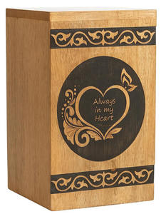 Urnas Funerarias Decorativas Modernas de Madera para Adultos, Urnas Hechas a Mano para Hombre y Mujer - Product Image 3