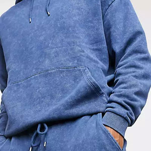Conjunto Deportivo Informal con Lavado Ácido, Tela Transpirable y Corte Holgado para Actividades al Aire Libre - Product Image 4