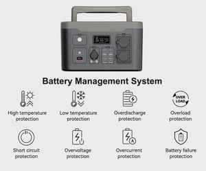 Centrale solaire extérieure 600W pour la maison et le camping, la randonnée et le confort avec une capacité légère - Product Image 4