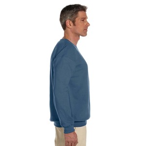 Sweat-shirt à col rond en molleton de coton pour homme Bleu royal Coupe classique Sweat-shirt à col rond pour adulte - Product Image 6