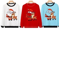 Suéter de Forro Polar Estampado con Efecto Ácido para Mujer, Estilo Urbano, Manga Larga, Opción de Logotipo Frontal, Venta al por Mayor, Colección Otoño/Invierno