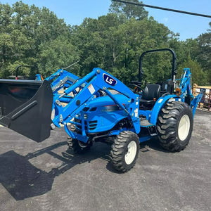 2025 LS Mini Tractor Cortacésped con bomba de retroexcavadora de cargador frontal y componentes de rodamiento Venta mundial LS cortacésped a EE. UU. - Product Image 1