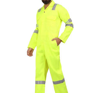 ชุดคลุมทำงานก่อสร้างแบบสั่งทำพิเศษ ระบายอากาศได้ดี สวมใส่สบาย พร้อมโลโก้สั่งทำได้ มาตรฐาน ANSI ระดับ 2 กันน้ำ - Product Image 4