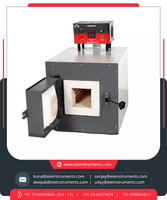 Nuevo Horno de Mufla Eléctrico para Laboratorio EIE-108DP, Temperatura Máxima 1200°C, Control Digital de Temperatura, Aislamiento de Fibra Cerámica
