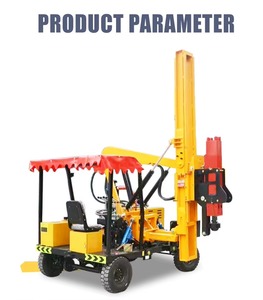 Hydraulic Guardrail <b>Post</b> <b>Driver</b> Machine | Highway Guardrail Installation Pile <b>Driver</b> for Road Safety Construction - Product Image 6