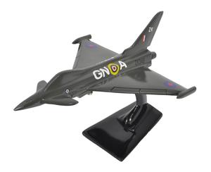 Modèle d'avion en aluminium moulé sous pression Typhoon 1:100 avec socle, objets décoratifs, articles de décoration intérieure, support OEM personnalisé - Product Image 4