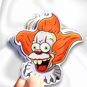 Alta calidad 0,20mm de espesor PVC resistente a los rayos UV acabado mate troquelado pegatinas de dibujos animados directo de fábrica suministro al por mayor impresión - Product Image 5