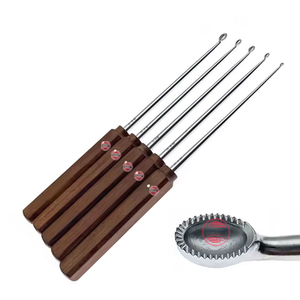 Fournitures médicales Curette Volkmann à double extrémité, 6.5 "(16.5cm) tasses ovales 5mm X 10mm ET 6mm X 20mm outils orthopédiques chirurgicaux - Product Image 5