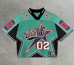 Nueva temporada Low Moq Diseña tu propio jersey de fútbol americano personalizado de fábrica todo sublimación poliéster hombres Boxy Fit Jersey - Product Image 2