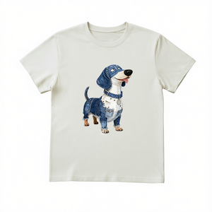 T-Shirt Unisex 100% Cotone 210GSM, Vestibilità Oversize Casual, Logo Stampato Frontalmente con Serigrafia/DTG/Schermo, Maglietta - Product Image 2