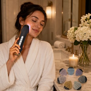 <span class=keywords><strong>Appareil</strong></span> <span class=keywords><strong>portable</strong></span> d'oxygénation au CO2 pour les soins de la peau du visage, en matériau ABS, pour usage domestique, machine de rajeunissement beauté, compatible US/UK, garantie 1 an - Product Image 6